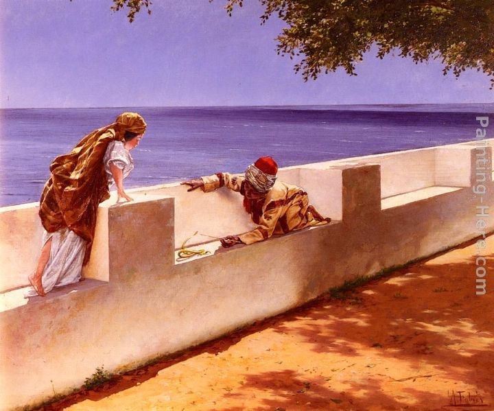 Antonio Fabres y Costa The Young Snake Charmer